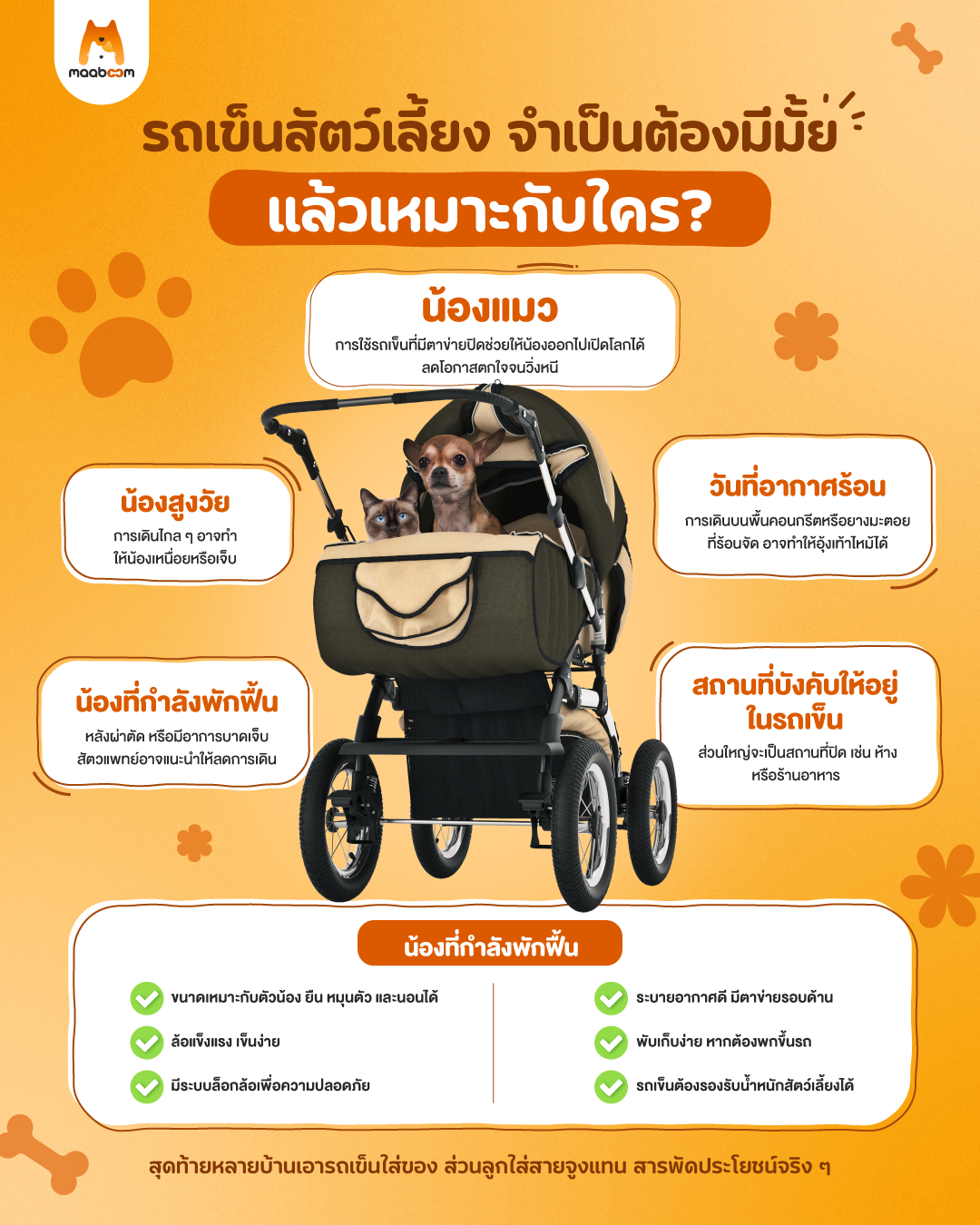 รถเข็นสัตว์เลี้ยง
